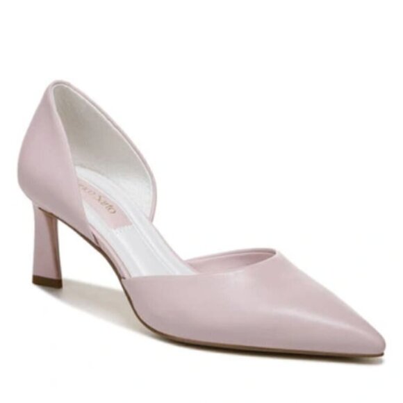Franco Sarto Shoes - FRANCO SARTO Trix Pumps Women's Shoes In Pink Leather
